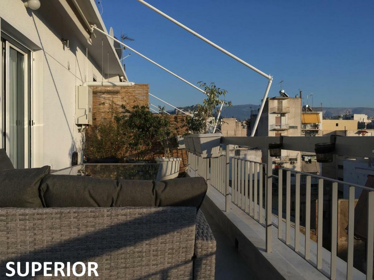 Sunkissed Rooftop Apartments Atene Esterno foto